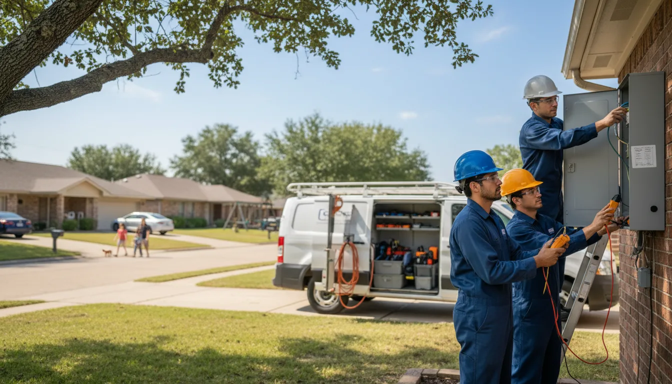 Certified electrician providing emergency electrical services in Lucas, OH